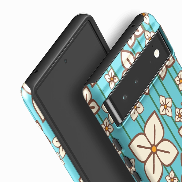 Sleek Grip Google Tough Case -  Hydrangea By Amelia Bowman