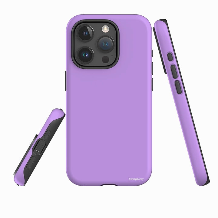Durable Edge iPhone Tough Case - Brussels Purple