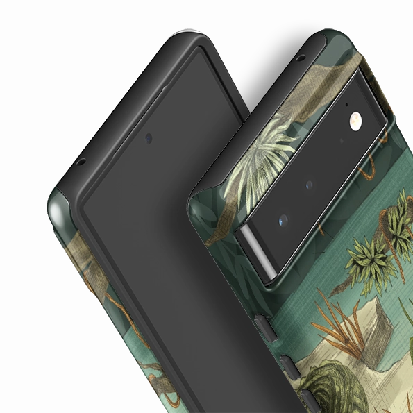 Daily Grip Shock Proof Google Tough Case -  Crocodile By Jade Mosinski