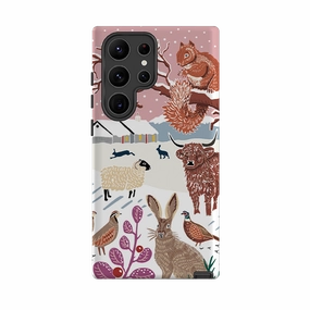 Modern feature Samsung Tough Case - Winter V By Kate Heiss