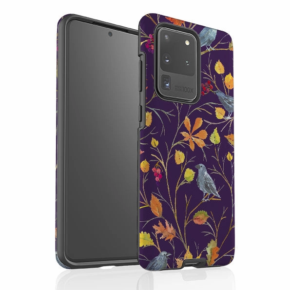 Casual Design Premium Feel Layer Samsung Tough Case - Autumn Pattern By Elisabeth Haager