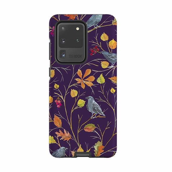 Polished Detail Edge Samsung Tough Case - Autumn Pattern By Elisabeth Haager