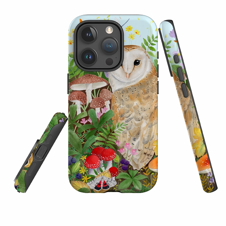 iPhone Tough Case - Owl Garden By Bex Parkin Compact Style