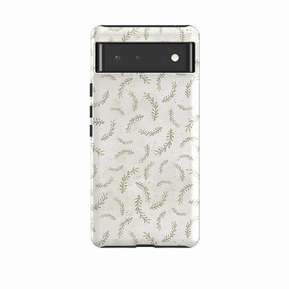 Google Tough Case -  Feathers Grey By Katherine Quinn Eco Friendly Hybrid Frame