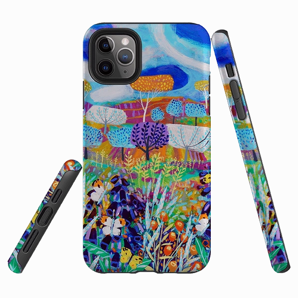 iPhone Tough Case - The Day By Claire West Protective Texture Finish