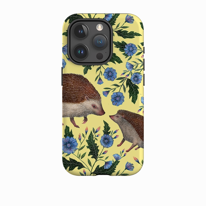 Creative Style Everyday Comfort iPhone Tough Case - Hedgehogs By Catherine Rowe