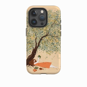 clean design Premium Protection iPhone Tough Case - The Olive Tree By Madalina Andronic