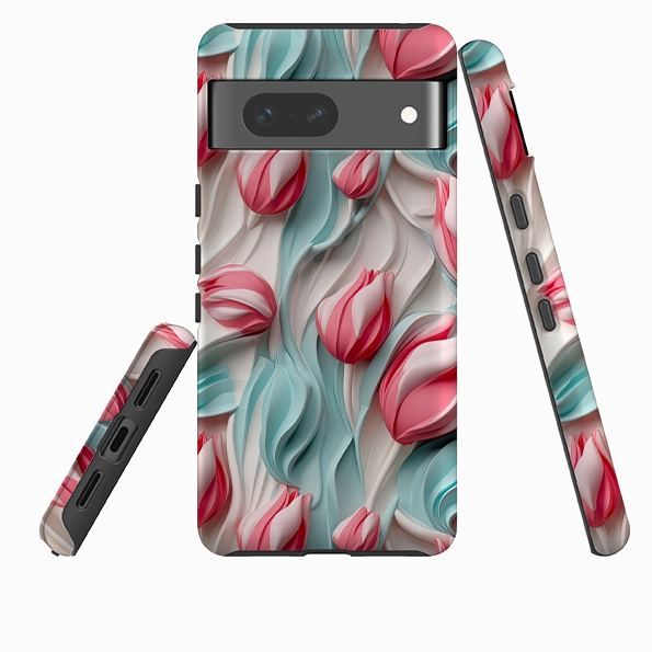 Google Tough Case - Utrecht Tulips Everyday Carry Soft Surface