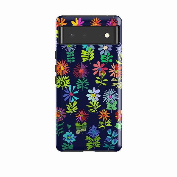 Google Tough Case -  Flowery By Sarah Campbell Sleek Form