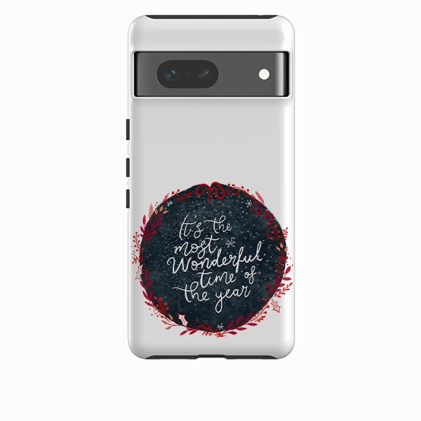 Ergonomic Shape Everyday Protection Google Tough Case - Most Wonderful Time By Katherine Quinn