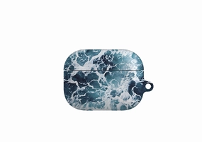 eco vegan leather case compact design earbuds case Aqua Airpod Pro Case ( Gen 1 & 2 )