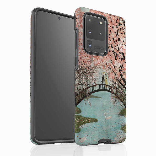 Samsung Tough Case - Spring By Maja Lindberg Soft Detail Layer Elegant Shield