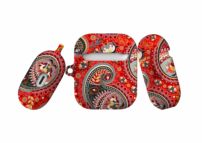 soft grip silicone shell minimalist carry shell Billingshurst Airpod Case ( Gen 1 & 2 )