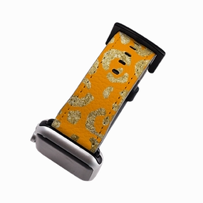 Active Lifestyle Gear Yellow Brush Apple Watch Strap