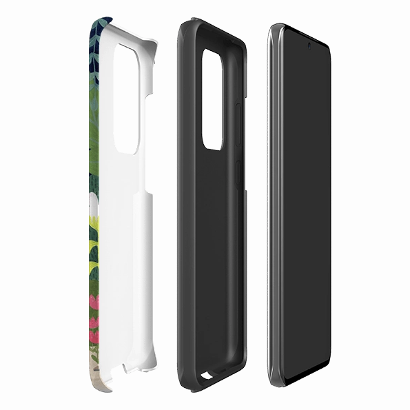 Samsung Tough Case - Dancing Lemur By Bex Parkin Vivid Finish