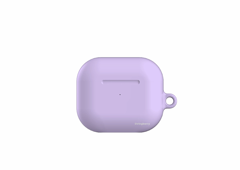 Casablanca Purple Airpod Case Gen 4 slim minimal cover