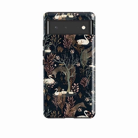 Scratch Resistant Google Tough Case -  Black Forest By Katherine Quinn