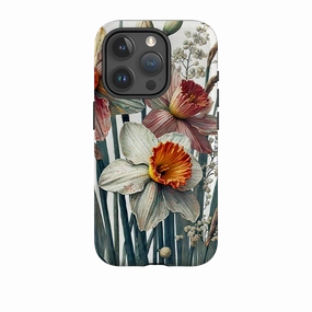 Matte Look Finish iPhone Case - Ashford Floral