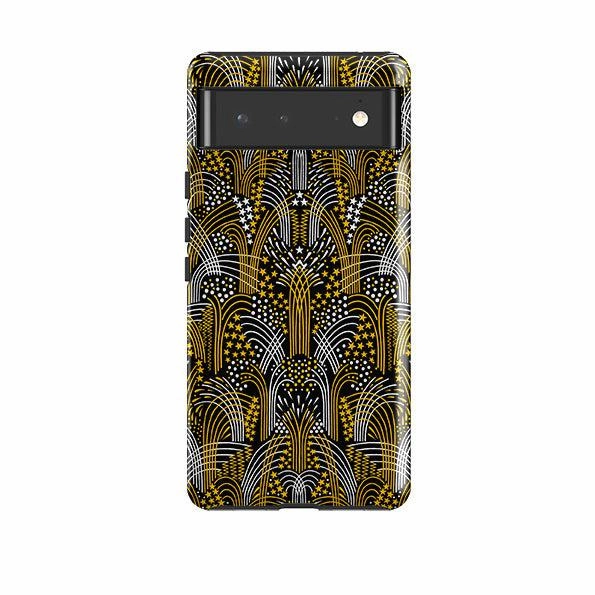 Light Form Premium Finish Google Tough Case -  Fireworks By Cressida Bell
