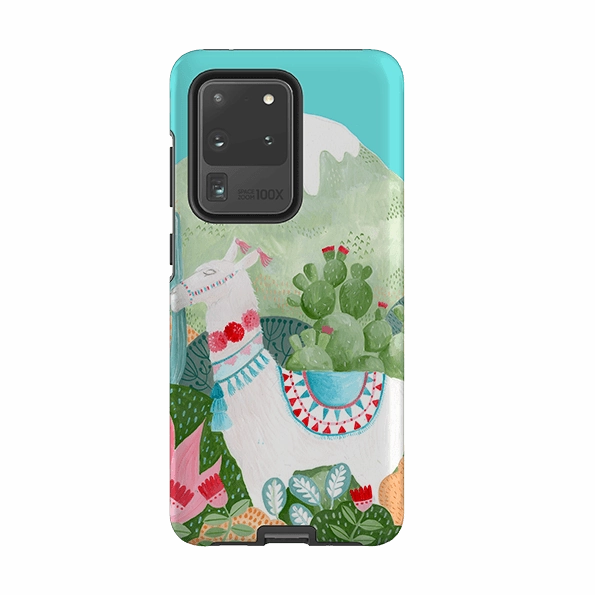 Samsung Tough Case - Llama By Bex Parkin Comfort Edge Layer