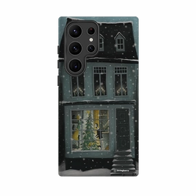Samsung Tough Case - Christmas House By Maja Lindberg custom design Protective Shell
