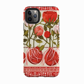 iPhone Tough Case - Roots By Nina Pace Elegant Design Layer