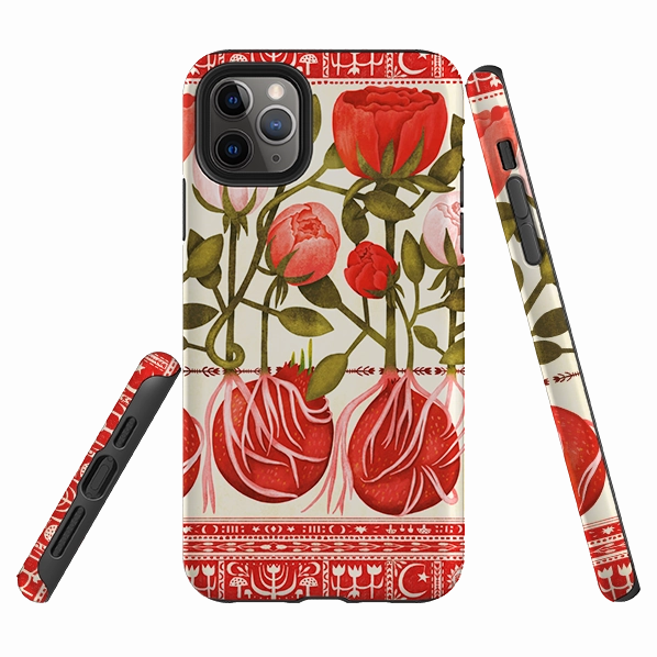 Soft Touch iPhone Tough Case - Roots By Nina Pace