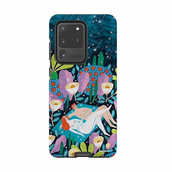 Matte Texture Surface Samsung Tough Case - Perseide By Madalina Andronic