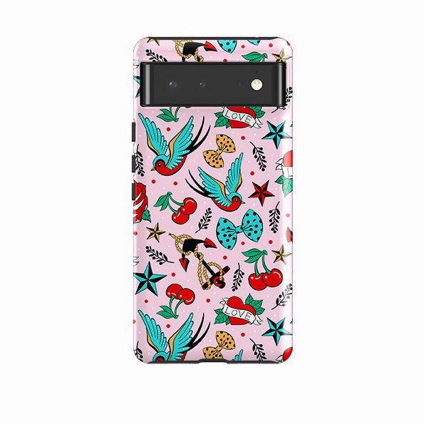 Comfort Use Vivid Pattern Design Google Tough Case -  Love Case By Suzy Taylor