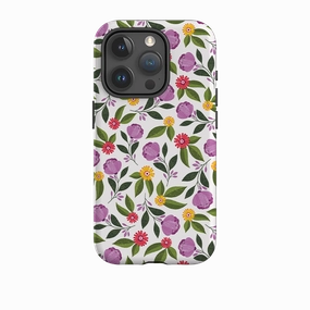 iPhone Tough Case - Rose Garden I By Ali Brookes Dust proof