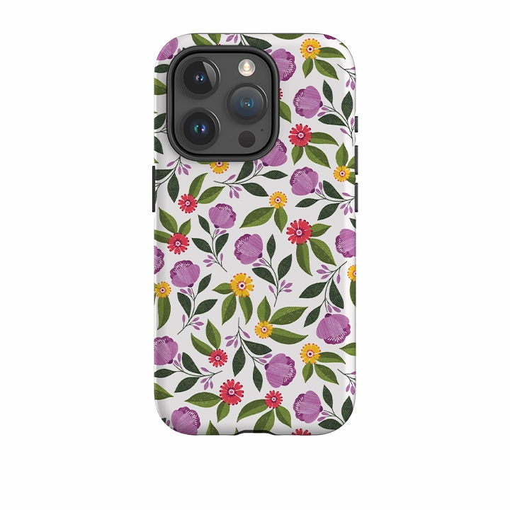 iPhone Tough Case - Rose Garden I By Ali Brookes Dust proof