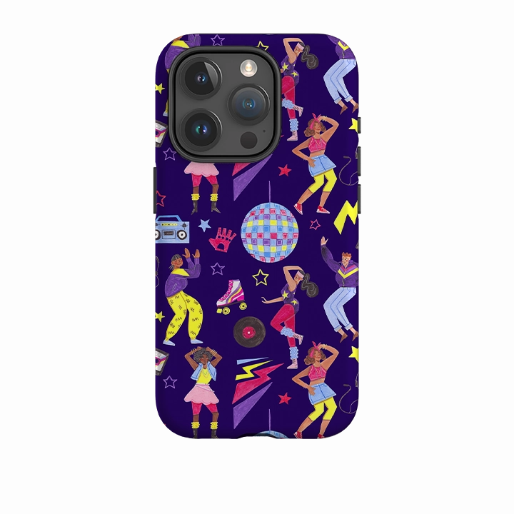 Vivid Surface Detail iPhone Tough Case - Disco By Caroline Bonne Muller