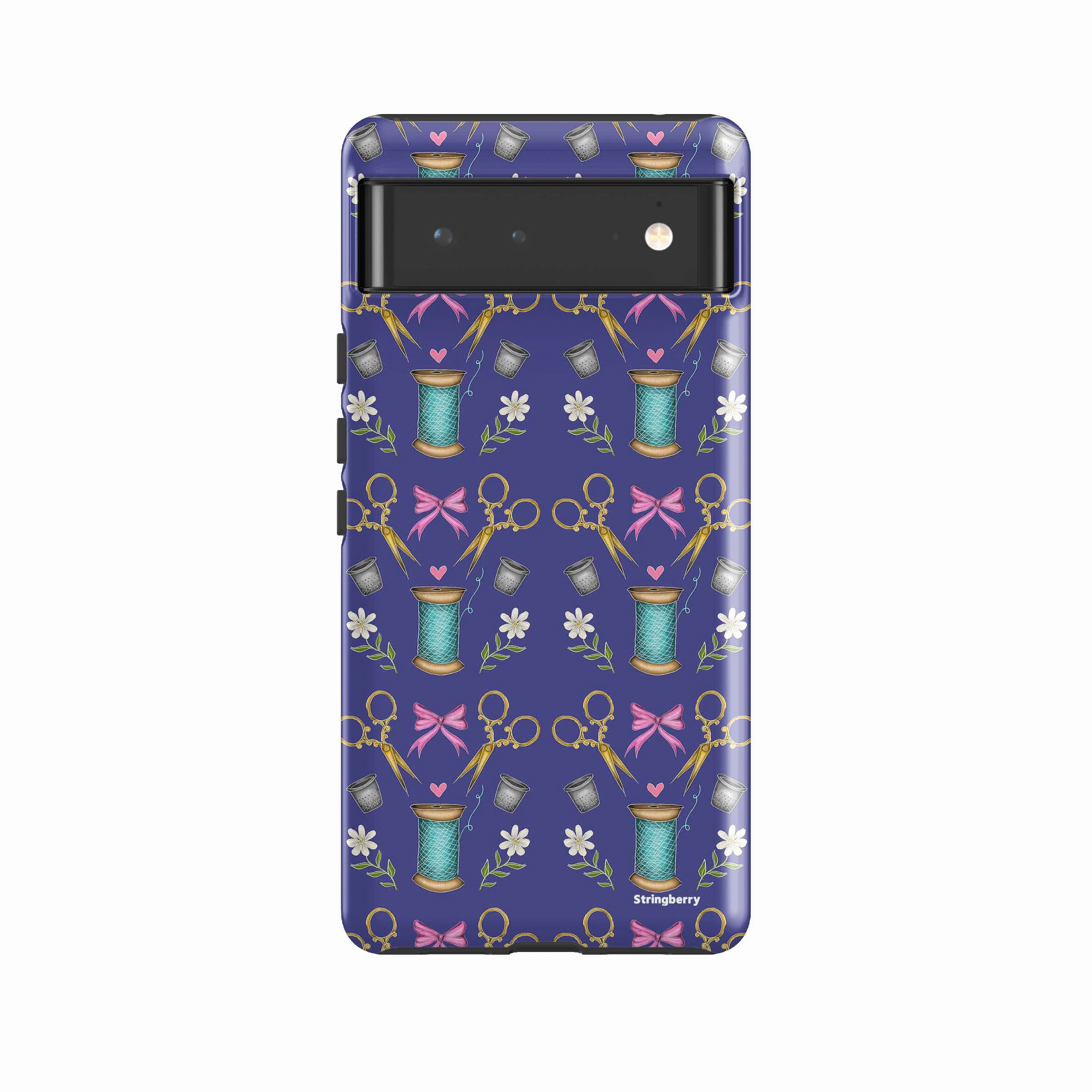 Google Tough Case -  Google Pixel Case Sewing Pattern By Catherine Rowe Vivid Gradient