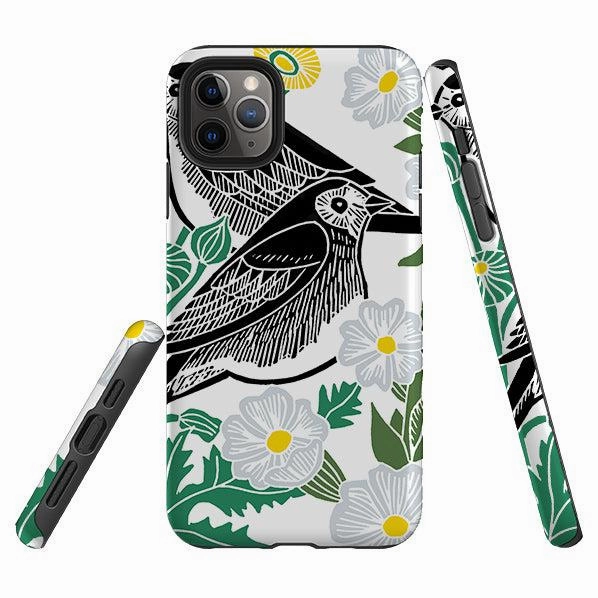 Lightweight Frame Luxury Shine iPhone Tough Case - Summer Wagtail By Kate Heiss