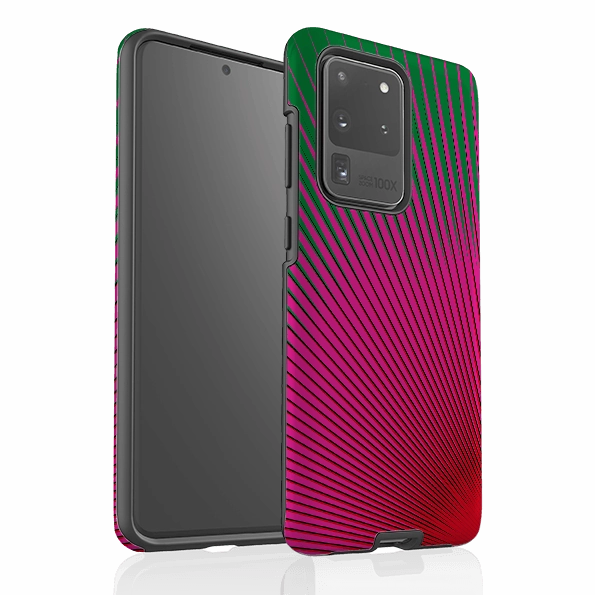 Samsung Tough Case - Halos Cactus By Kitty Joseph Shockproof Frame Professional Look