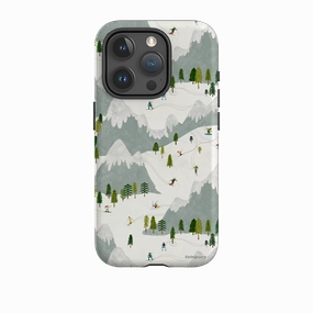 Hybrid Frame iPhone Tough Case - Winter Landscape I By Katherine Quinn