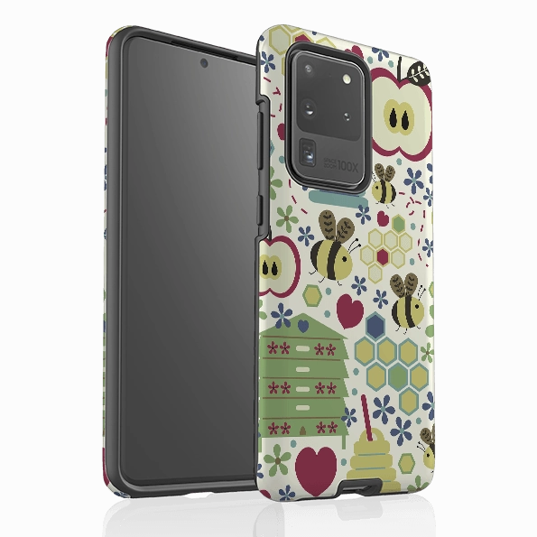 Samsung Tough Case - Honey Bees By Suzy Taylor 3D Effect Urban Minimalism