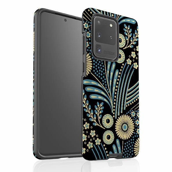 Samsung Tough Case - Bouquet By Cressida Bell Stylish Detail Layer Minimal Texture Layer