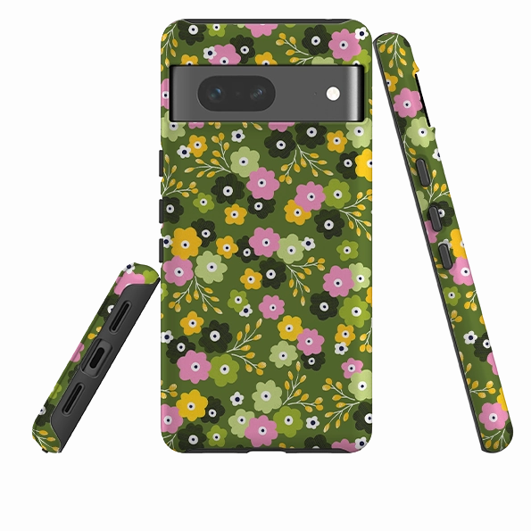Google Tough Case -  Cherry Blossom II By Ali Brookes Protective Lining