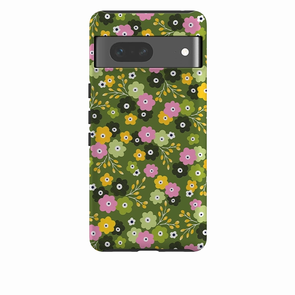 Google Tough Case -  Cherry Blossom II By Ali Brookes Luxury Finish Texture Durable Finish