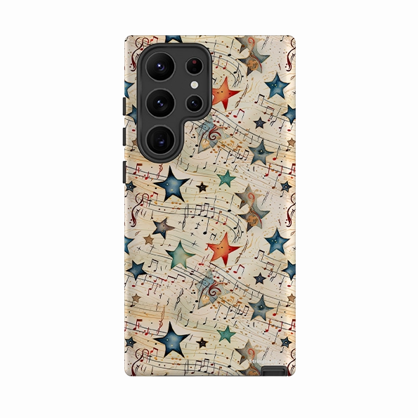 Samsung Tough Case - Musical Stars Portable Layer