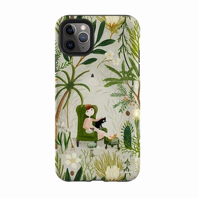 iPhone Tough Case - Imaginarium Garden II By Katherine Quinn Minimal Surface