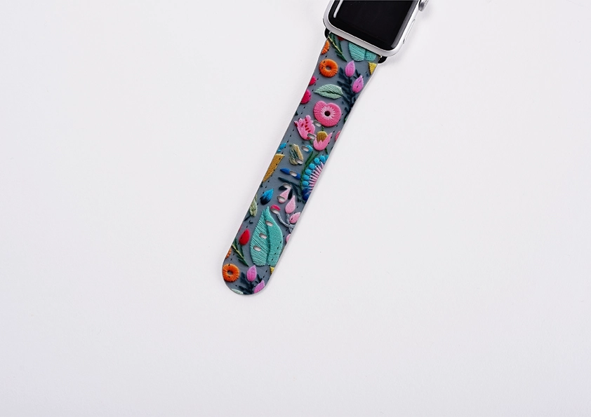 Modern Look Spring Petals III Apple Watch Strap