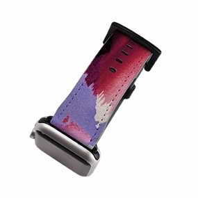 Lightweight Feel Watercolour Amethyst By Kitty Joseph Apple Watch Strap