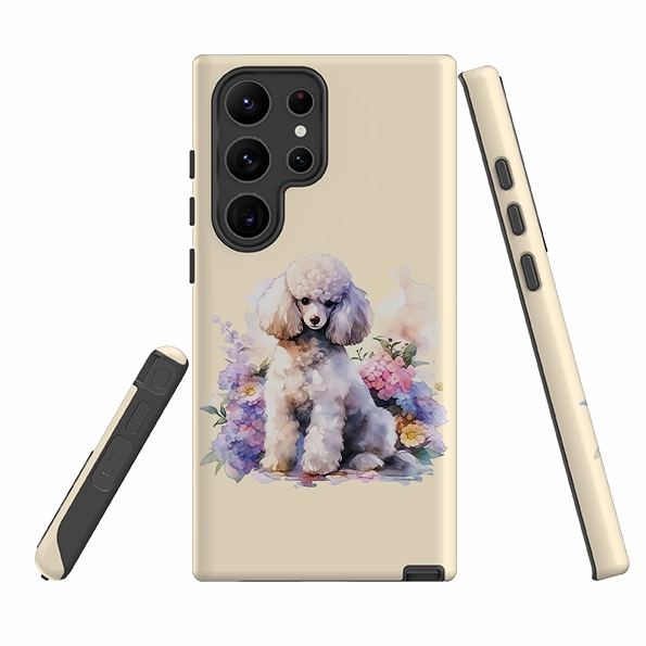 Samsung Tough  Case - Cute Dog J Clear Back