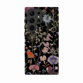 Protective Detailing Edge Unique Pattern Samsung Tough Case - Full Bloom By Helen Ahpornsiri