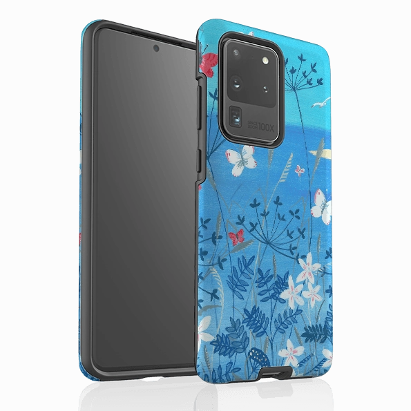 Samsung Tough Case - Floral By Mary Stubberfield Strong Shell Soft Layered Design