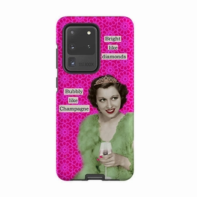Samsung Tough Case - Bright Like Diamonds By Clare Jordan Casual Texture