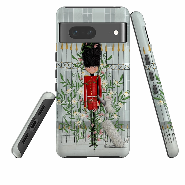 Patterned Design Rugged Grip Google Tough Case -  London In Bloom By Maja Lindberg