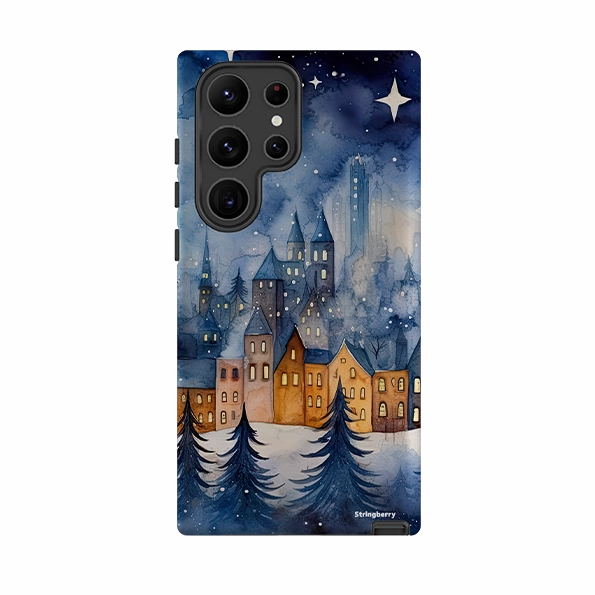 Samsung Tough Case - Frosty Nights Stylish Grip Texture